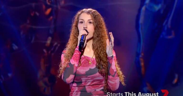 The Voice on Channel 7 introduces Tia