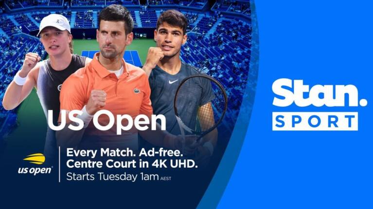 2024 US Open on Stan Sport coverage details