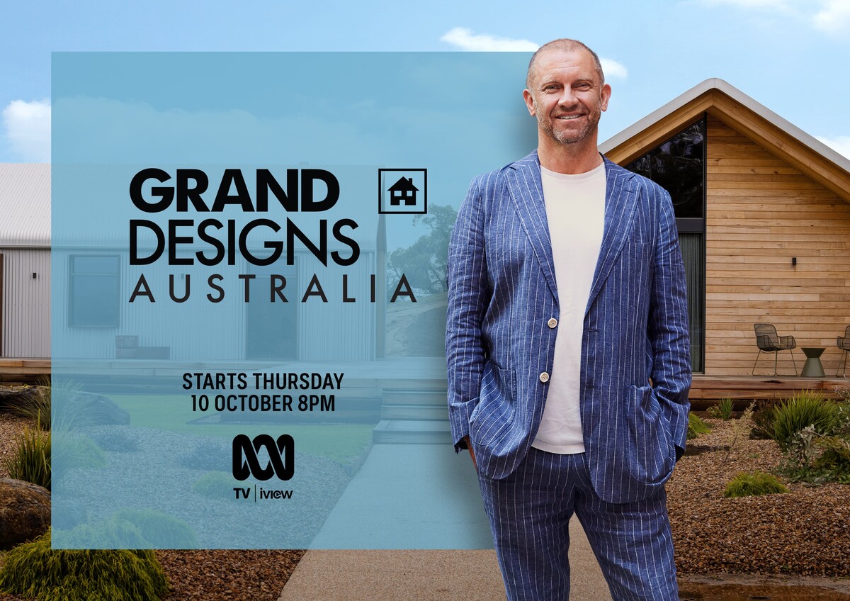 Kevin McCloud passes Grand Designs Australia baton to Anthony Burke this October