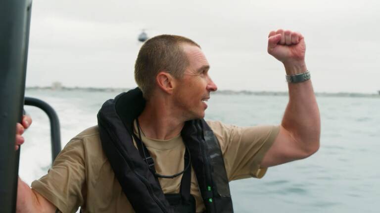 Hunted: The Million Dollar Heist on 10 has Andy evading capture to win