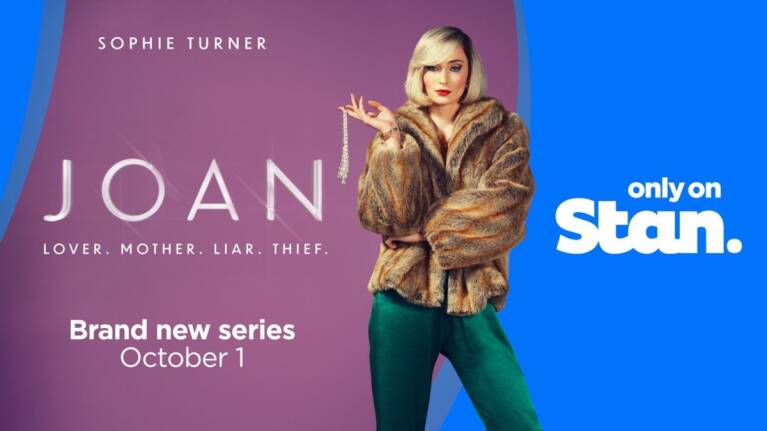 Joan on Stan starring Sophie Turner in October