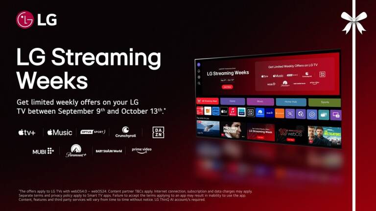 LG Streaming Week Marks the Celebration of a Decade of webOS