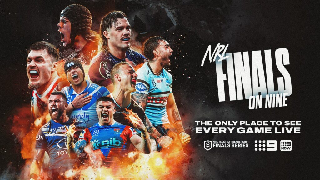 NRL semi finals fixture on Channel 9 and 9Now