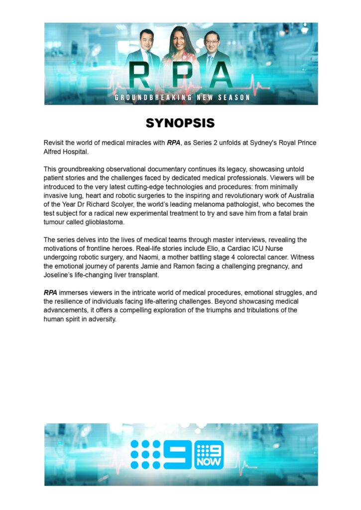 RPA on Channel 9 returns for new season