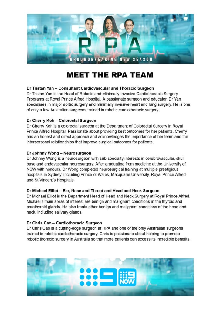 RPA on Channel 9 returns for new season