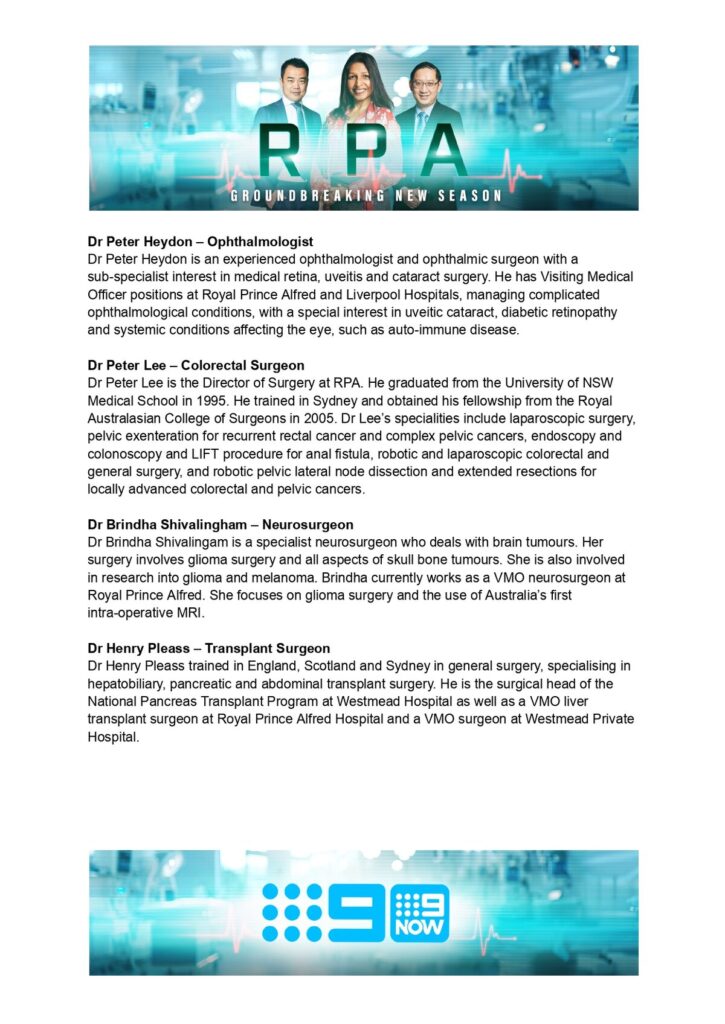 RPA on Channel 9 returns for new season