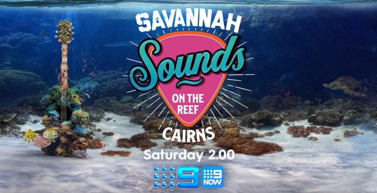 Savannah Sounds On The Reef on Channel 9 music event