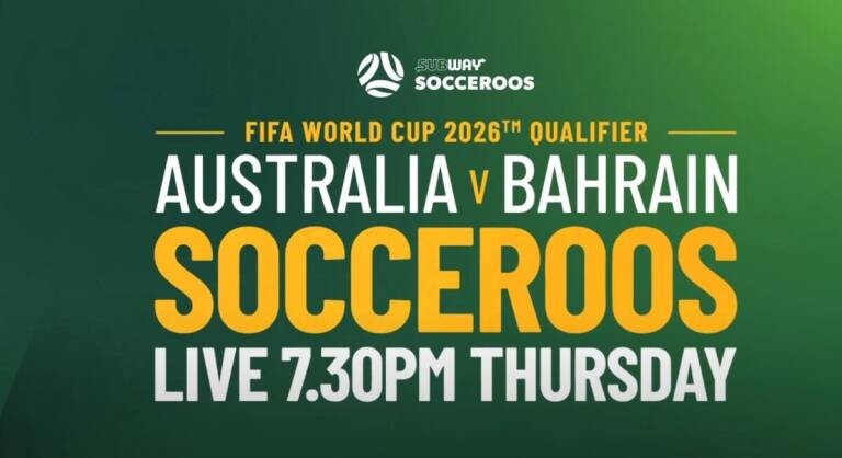 Subway Socceroos World Cup Qualifiers On 10