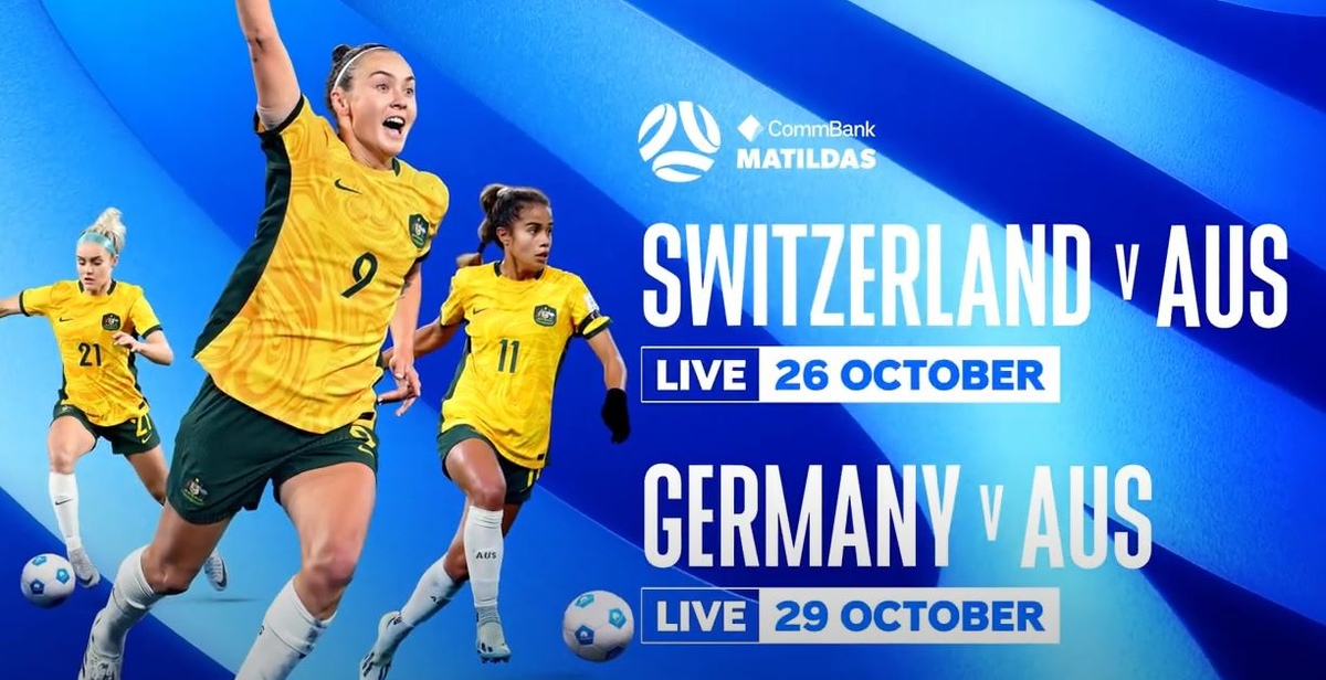 CommBank Matildas on Paramount+ take on Switzerland and Germany