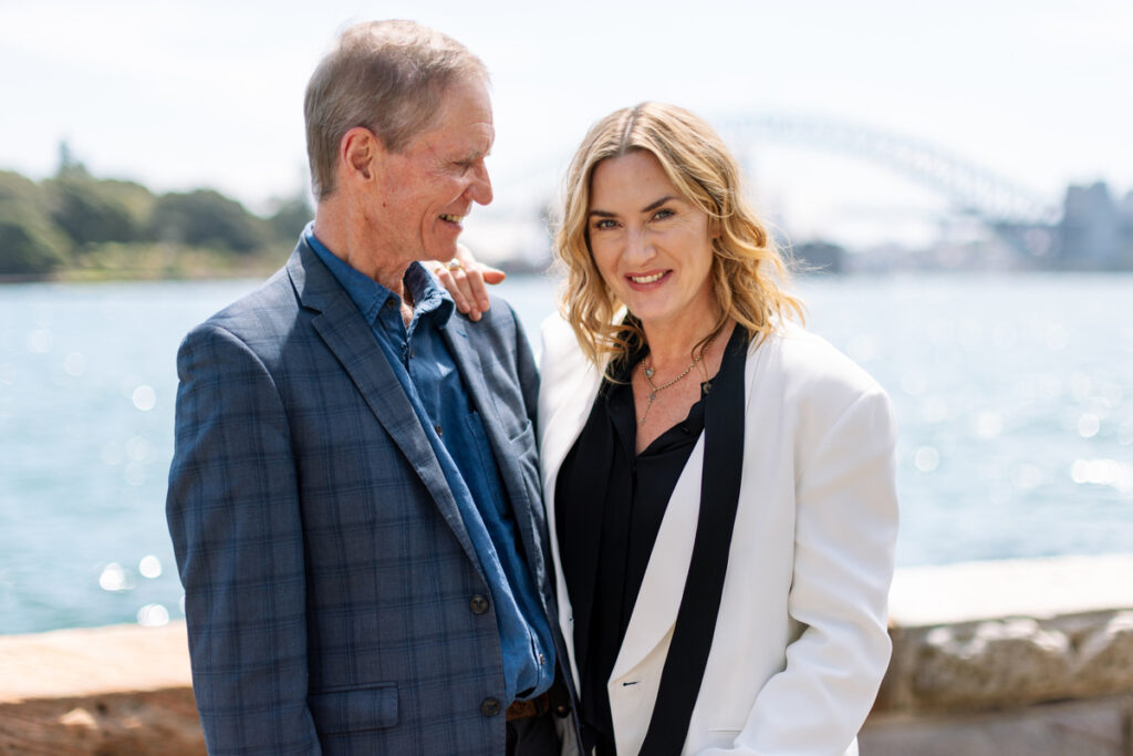 MOVIE | Lee with Kate Winslet publicity tour