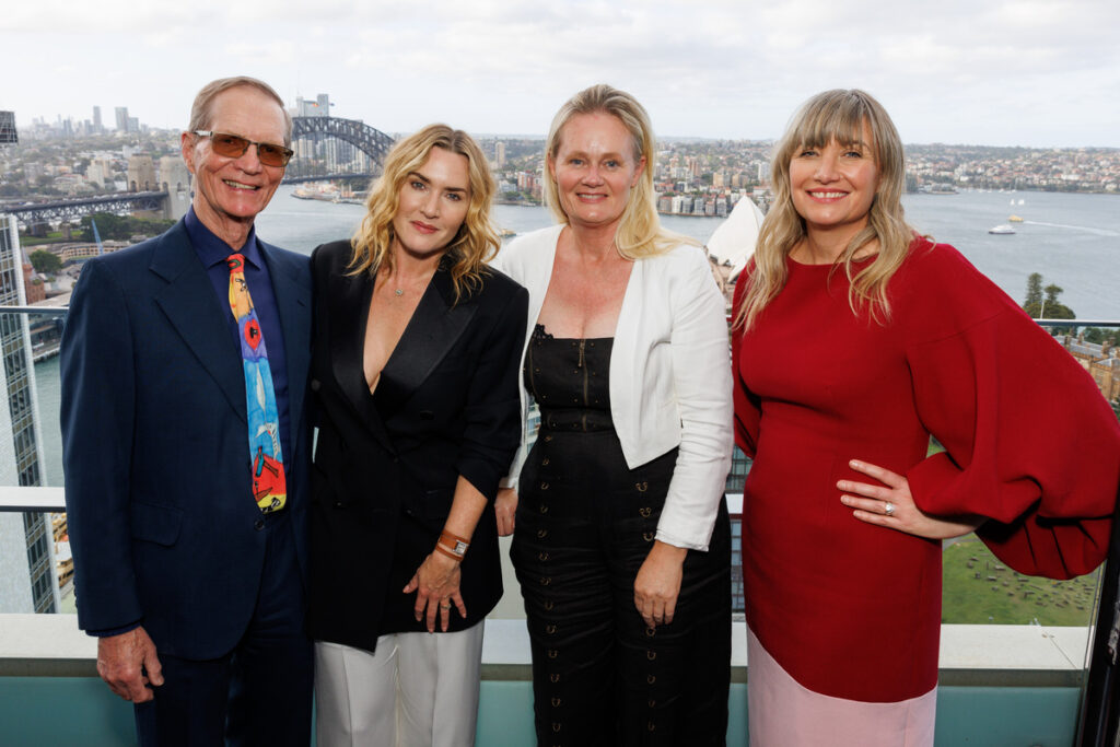 MOVIE | Lee with Kate Winslet publicity tour