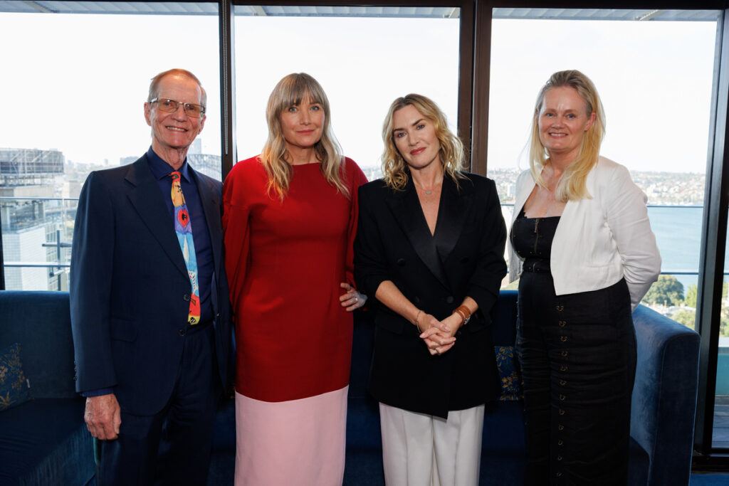 MOVIE | Lee with Kate Winslet publicity tour