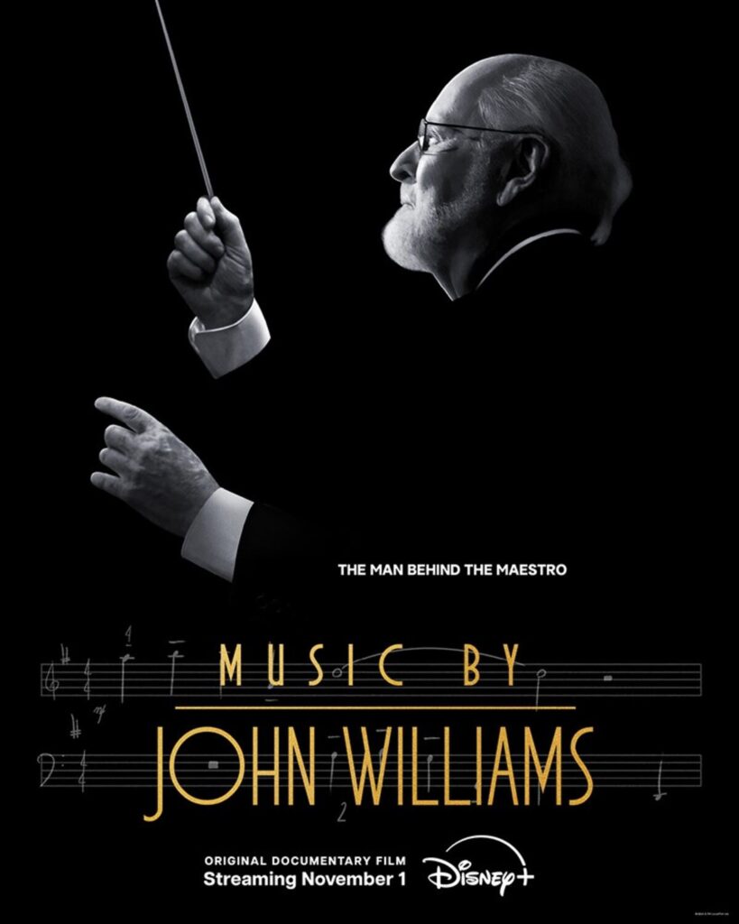 Music by John Williams on Disney+ trailer