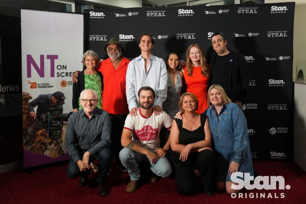 Thou Shalt Not Steal on Stan celebrate special screening