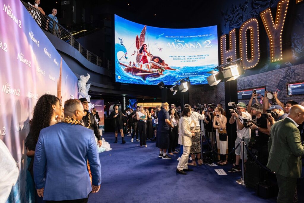 MOVIE | Moana 2 Temuera Morrison and Rachel House joined stars for Australian premiere