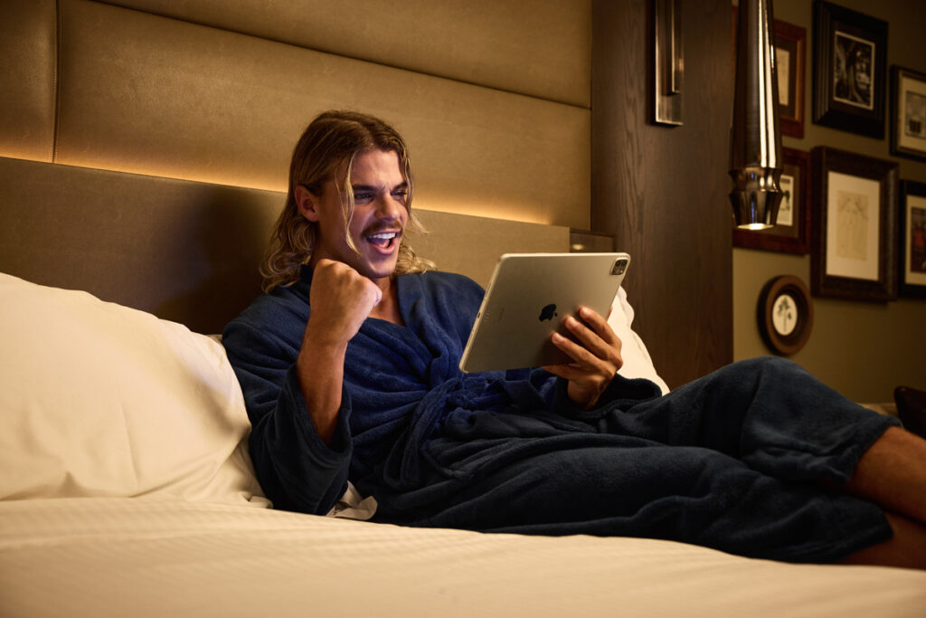 Binge gets sporty in new ad creative