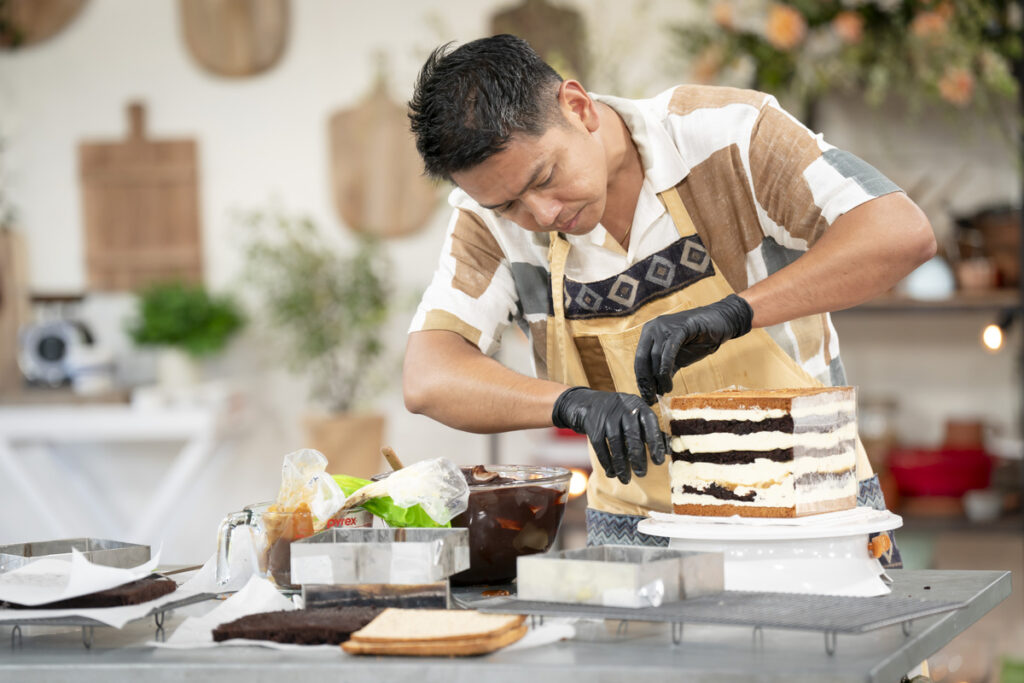 The Great Australian Bake Off on Foxtel won by Arvin Garcia
