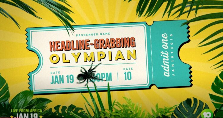 I’m A Celebrity… Get Me Out Of Here! on 10 Olympian clue