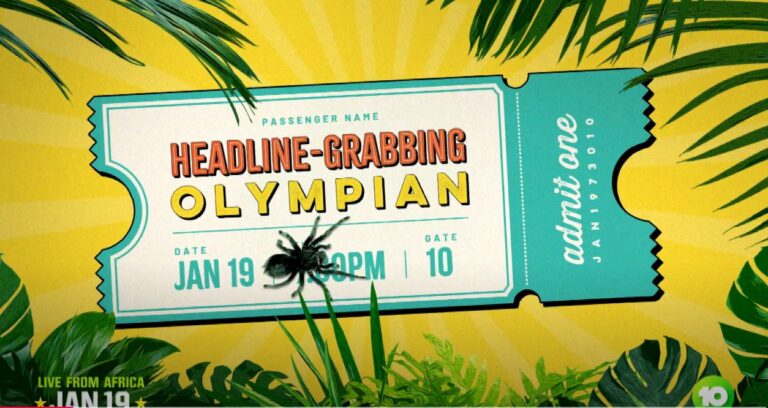 I’m A Celebrity… Get Me Out Of Here! on 10 Olympian clue