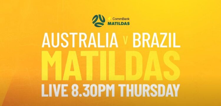 CommBank Matildas match fixtures for 10 and Paramount+