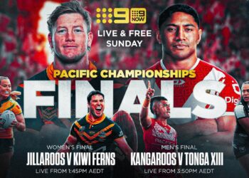 Pacific Championships on Channel 9 final broadcast details