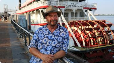 The Mighty Mississippi With Nick Knowles on SBS and SBS on Demand S1E1