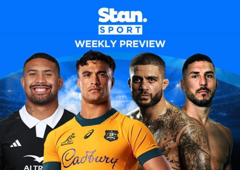 This week on Stan Sport (14 November 2024)