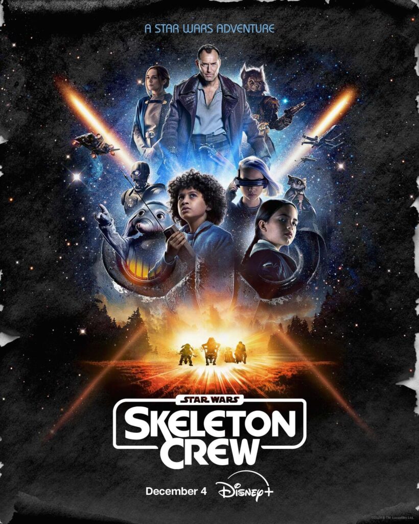 Star Wars: Skeleton Crew on Disney+ new trailer debut