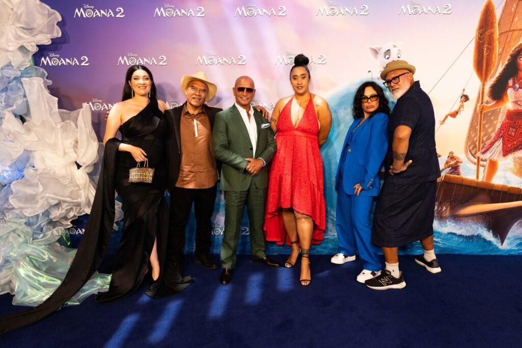 MOVIE | Moana 2 Temuera Morrison and Rachel House joined stars for Australian premiere