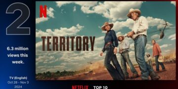 Territory on Netflix climbs to #2
