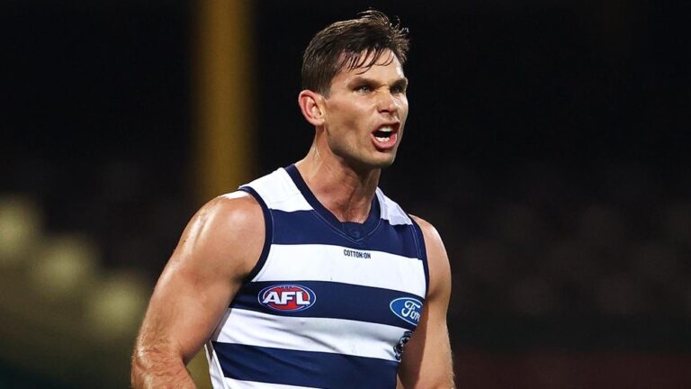 Geelong record holder Tom Hawkins signs with Fox Footy