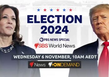 Exclusive to SBS, watch LIVE coverage of the 2024 US election: an SBS World News and PBS News special