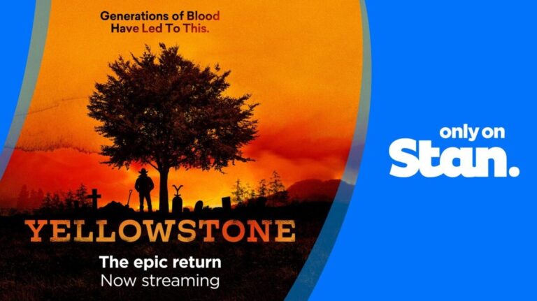 Yellowstone on Stan is now streaming
