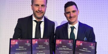 Dan Nolan & Ben Stivala honoured as joint journalists of the year