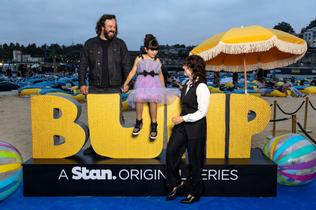 Bump on Stan cast celebrate final season