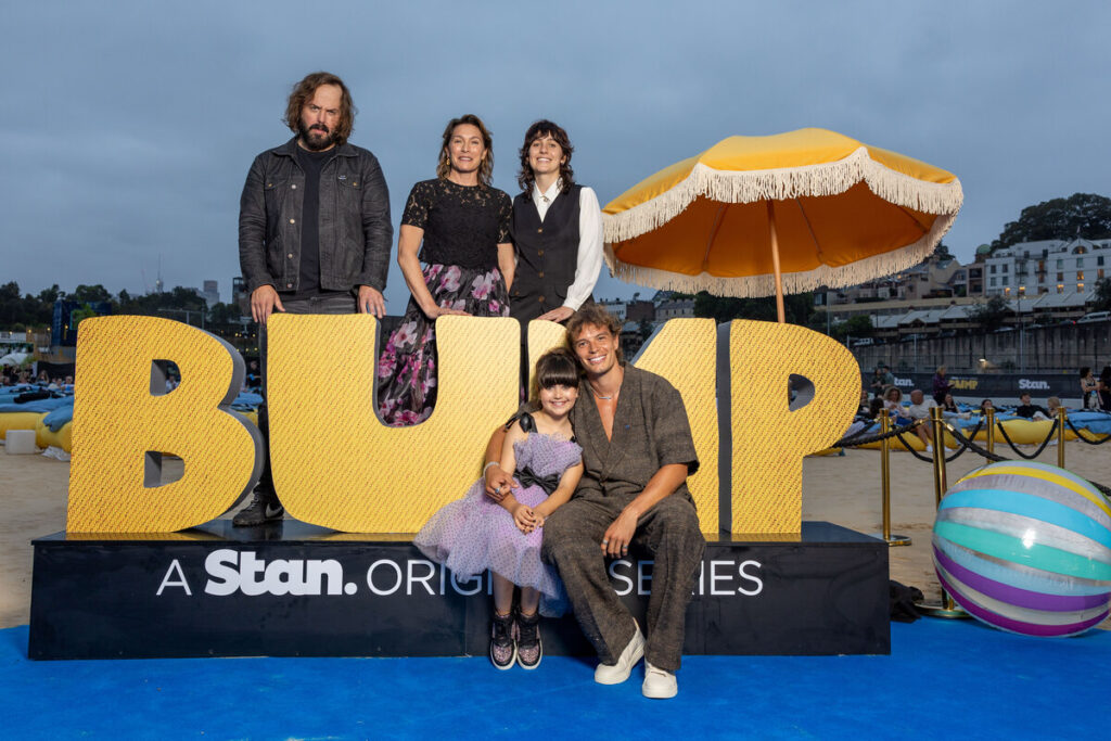 Bump on Stan cast celebrate final season