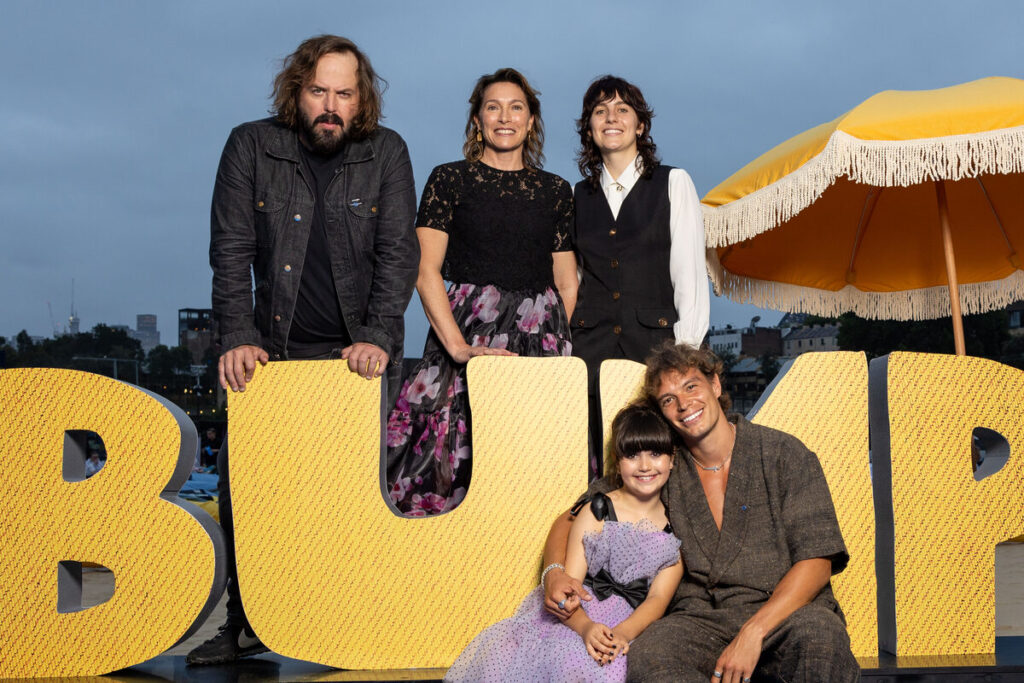 Bump on Stan cast celebrate final season