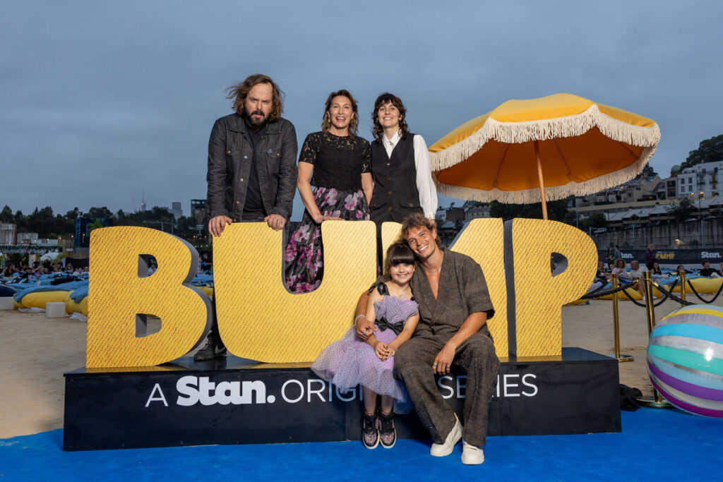 Bump on Stan cast celebrate final season