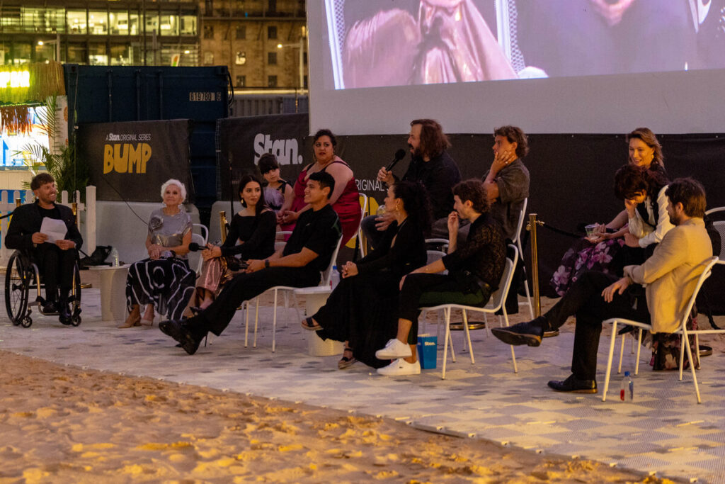 Bump on Stan cast celebrate final season