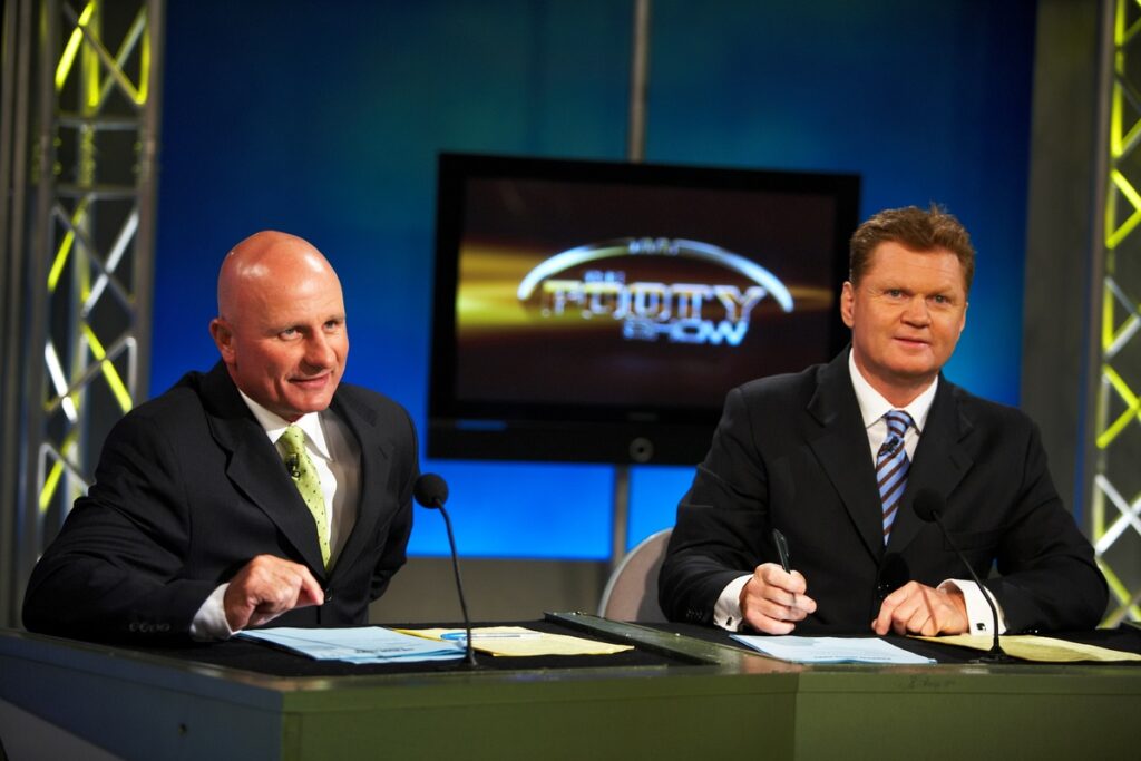 Fatty Vautin calls full time at Nine