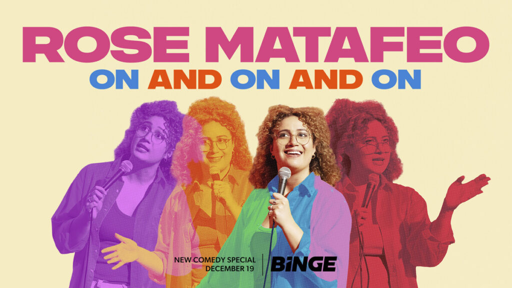 Rose Matafeo: On And On And On on Binge trailer