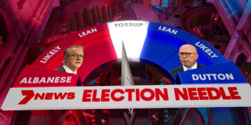 7NEWS unveils the Election Needle