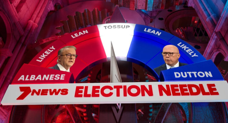 7NEWS unveils the Election Needle