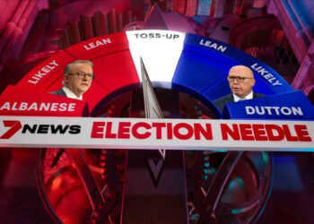7NEWS Election Needle: Knife-edge poll is a ‘toss-up’ with Albanese slightly ahead