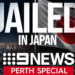 Jailed in Japan on Channel 9 Perth special