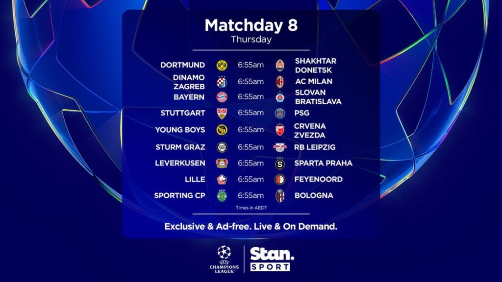 This week on Stan Sport (30 January 2025)