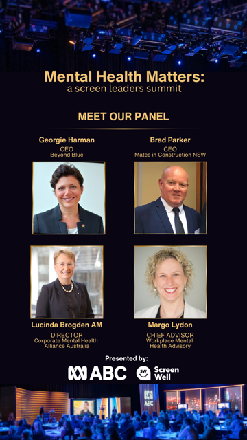 Live Stream Registrations Open for Mental Health Matters: A Screen Leaders’ Summit