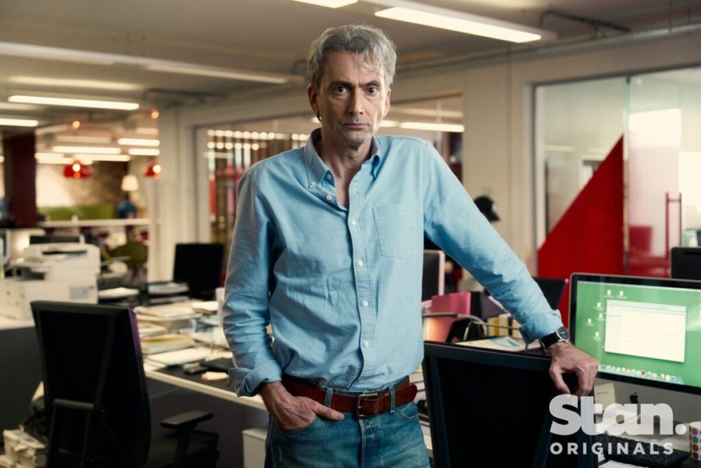 The Hack on Stan is commissioned with David Tennant