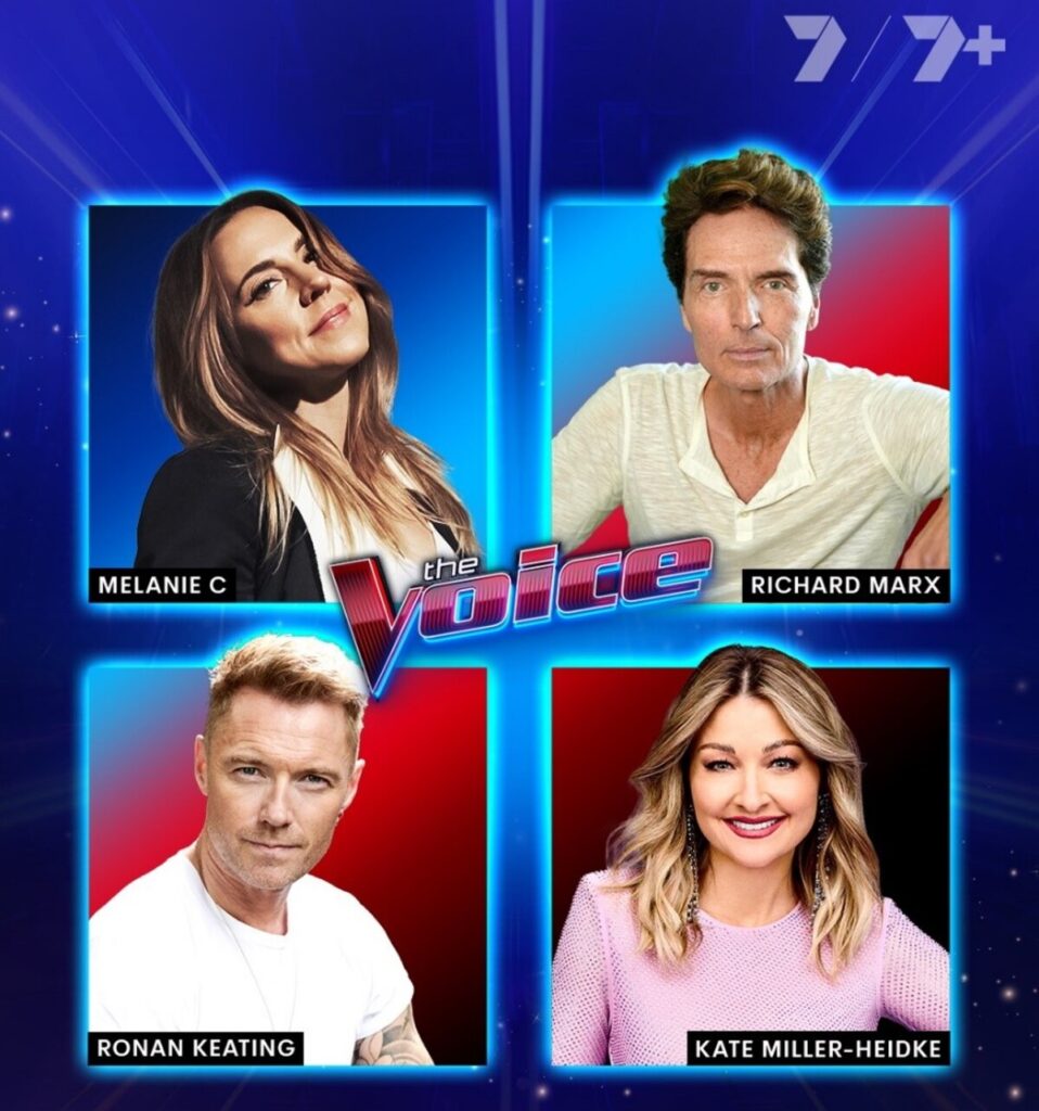 The Voice Australia on Channel 7 welcomes new coaches