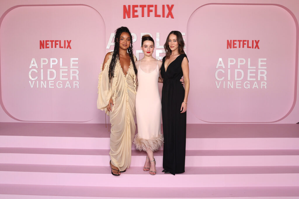 Apple Cider Vinegar on Netflix stars attend Sydney premiere